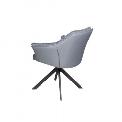 Hailey Swivel Dining Chair Blue